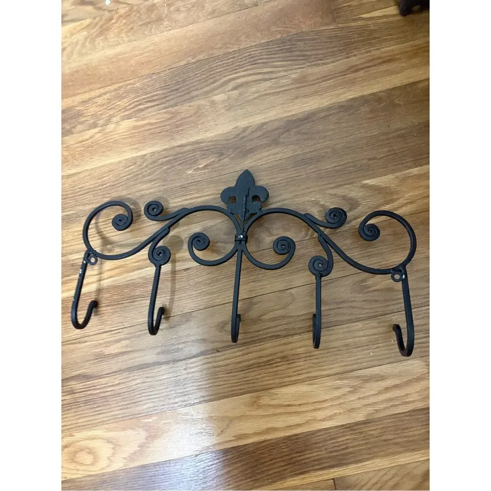 Wrought iron hanger hooks